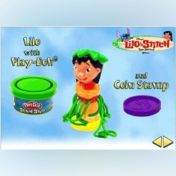 Lilo & Stitch Vintage Y2K McDonalds Happy Meal Toys (3) *SEALED* - Picture 4 of 8